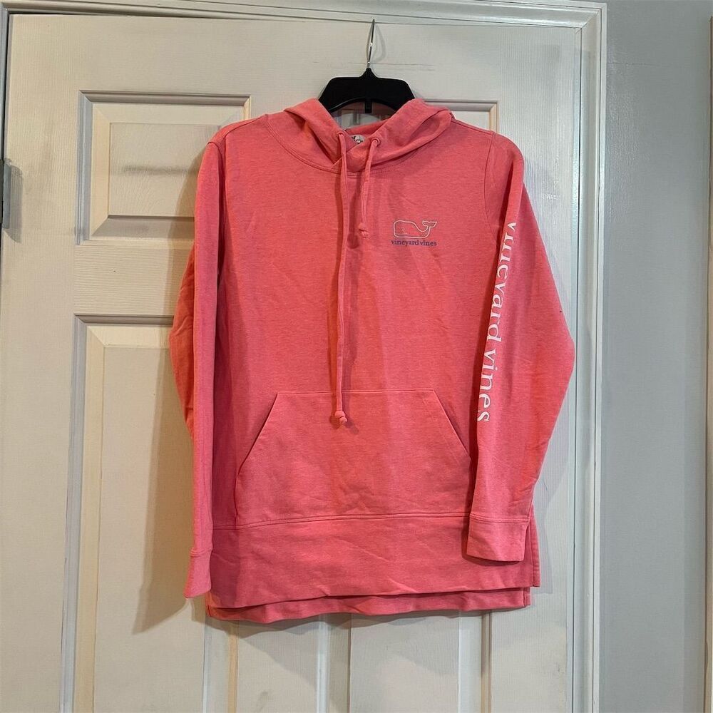 Vineyard Vines Women's Pink Hoodie Sweatshirt 2XS Casual Pullover